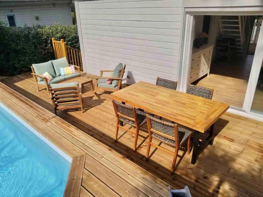 Chalet Californien, Piscine Privee, Plage 5 Mn ! Gassin Exterior foto